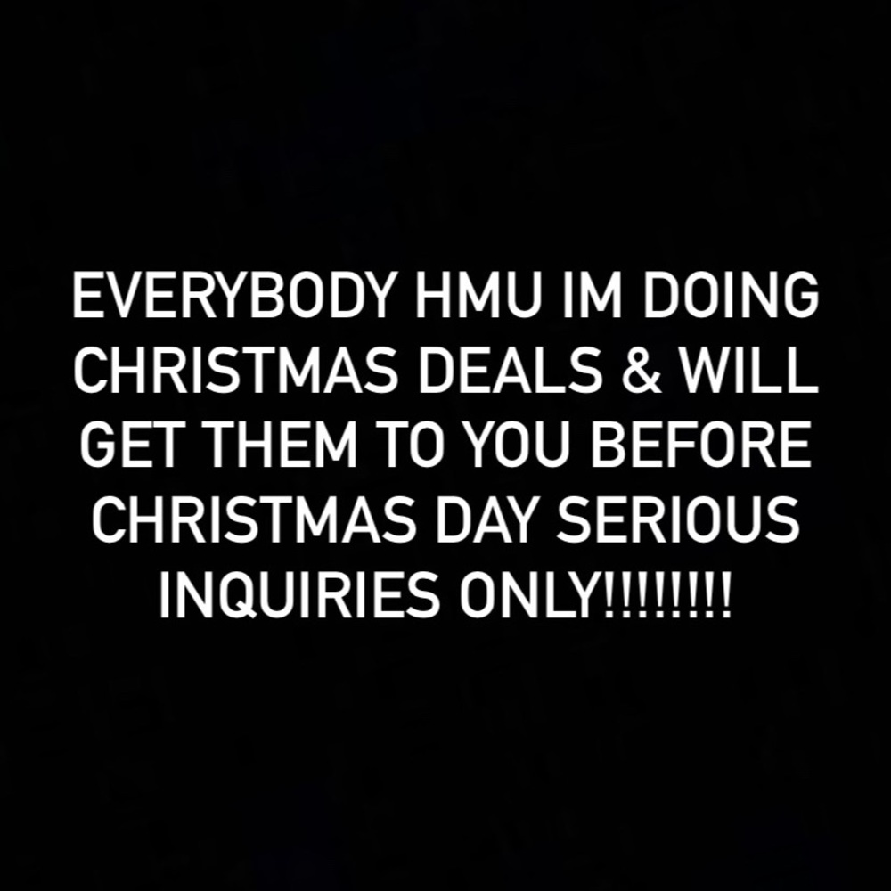 HMU GOING FAST!